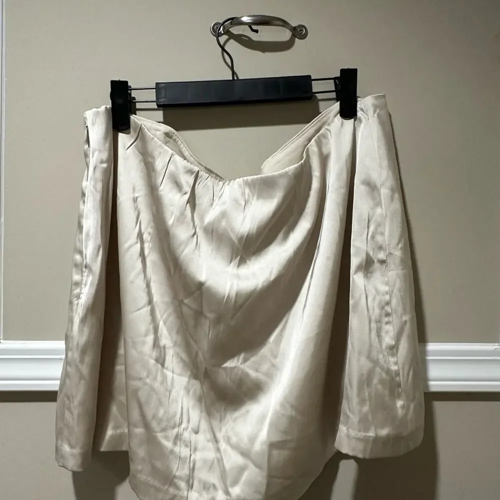 Abercrombie & Fitch‎ Cream Skirt - Picture 2 of 5